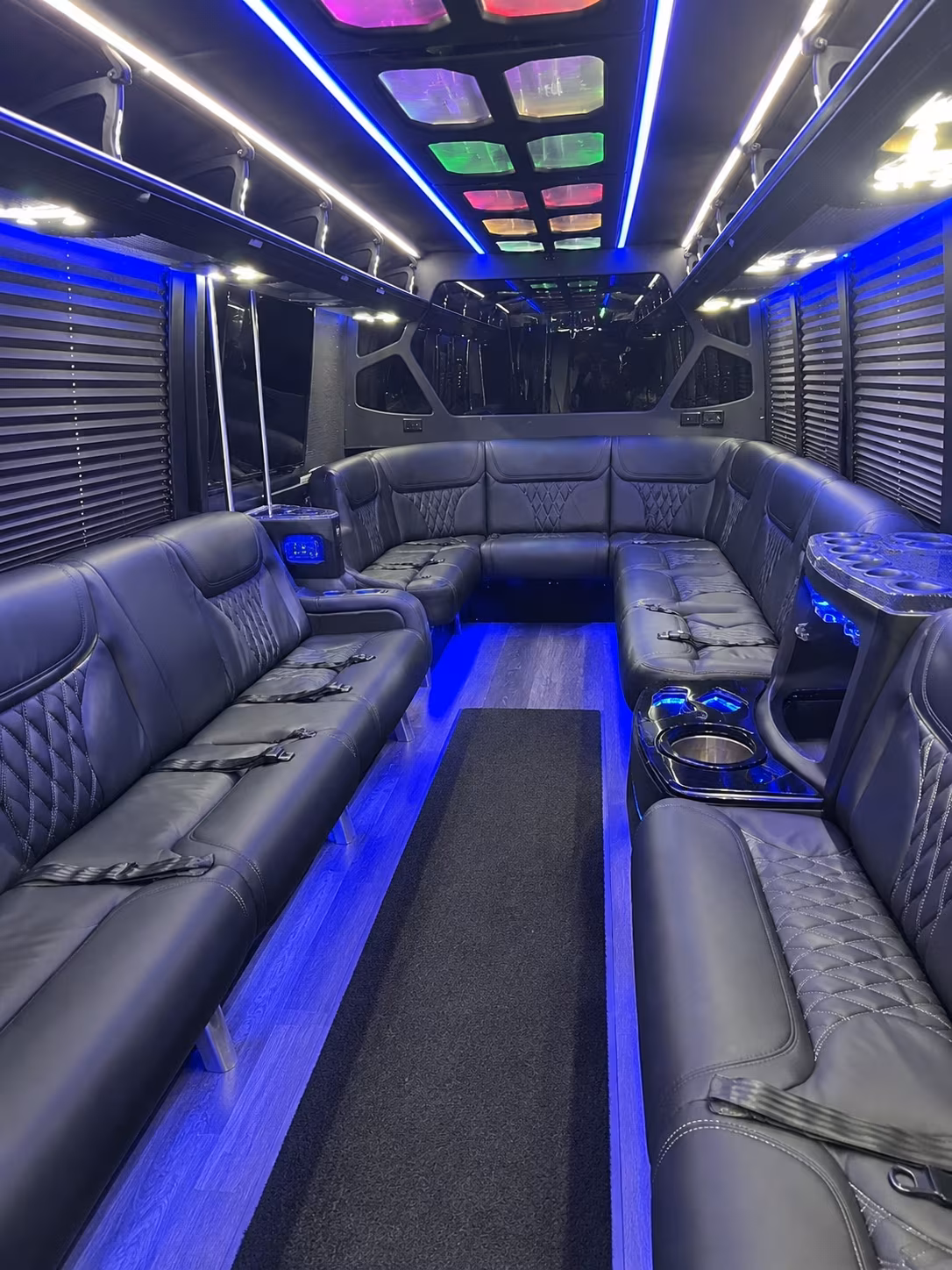 across lenexa kansas party bus rental