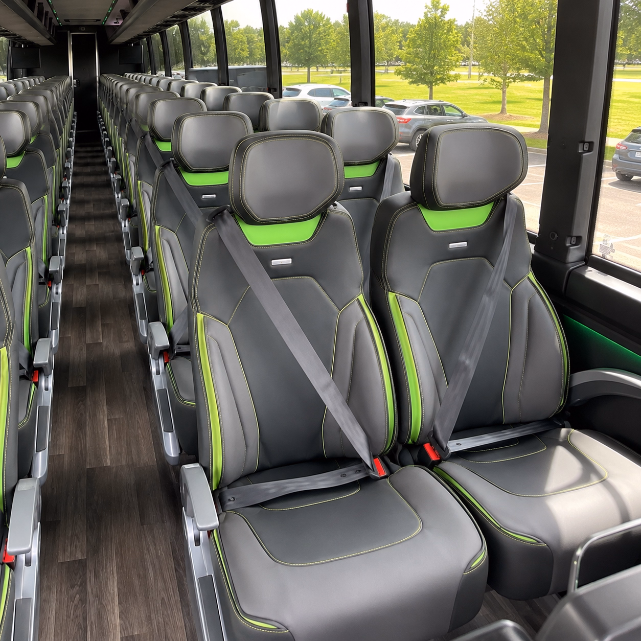 how seasonality and peak times affect charter bus rates in lenexa kansas