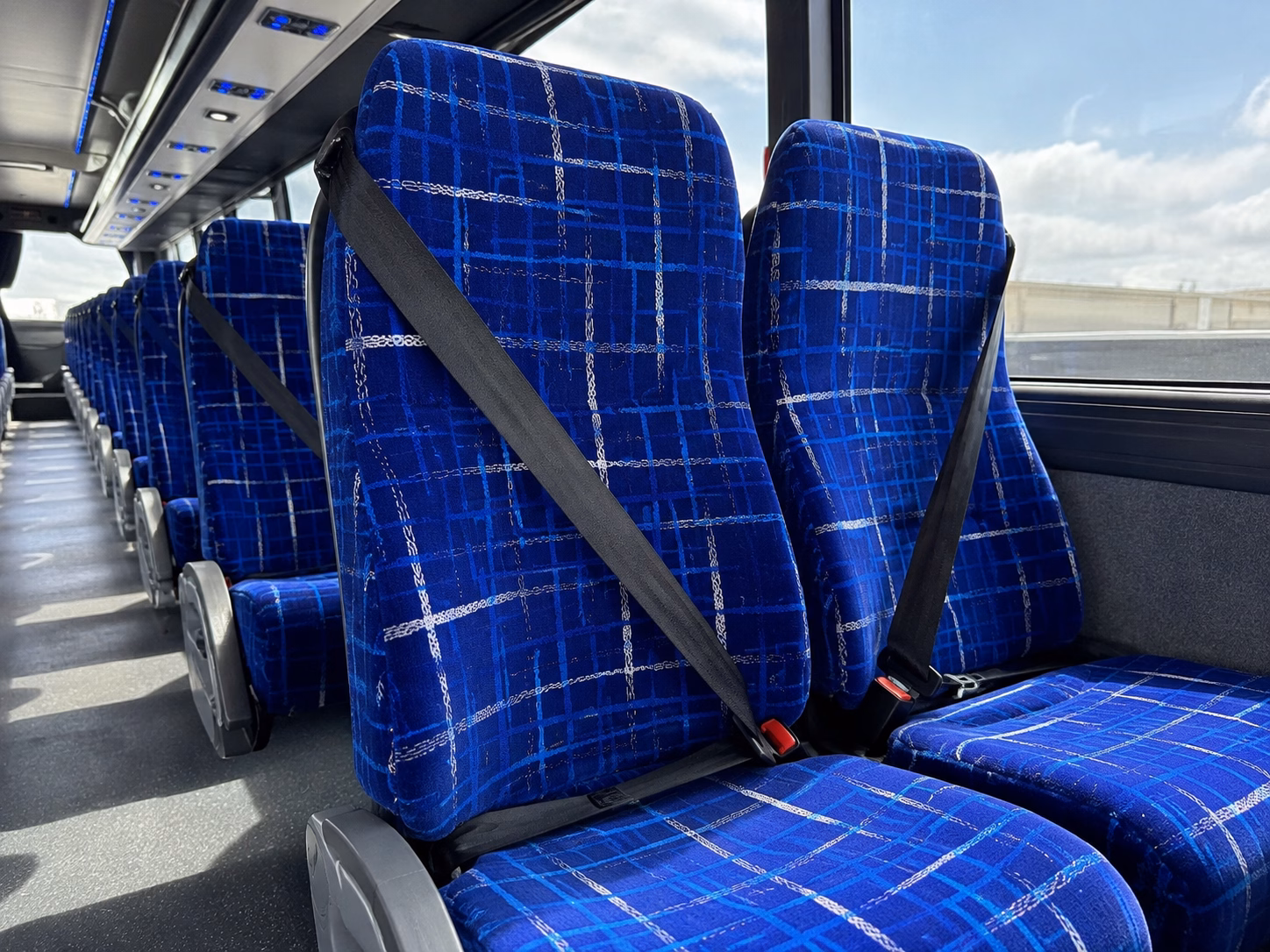 lawrence charter bus rental