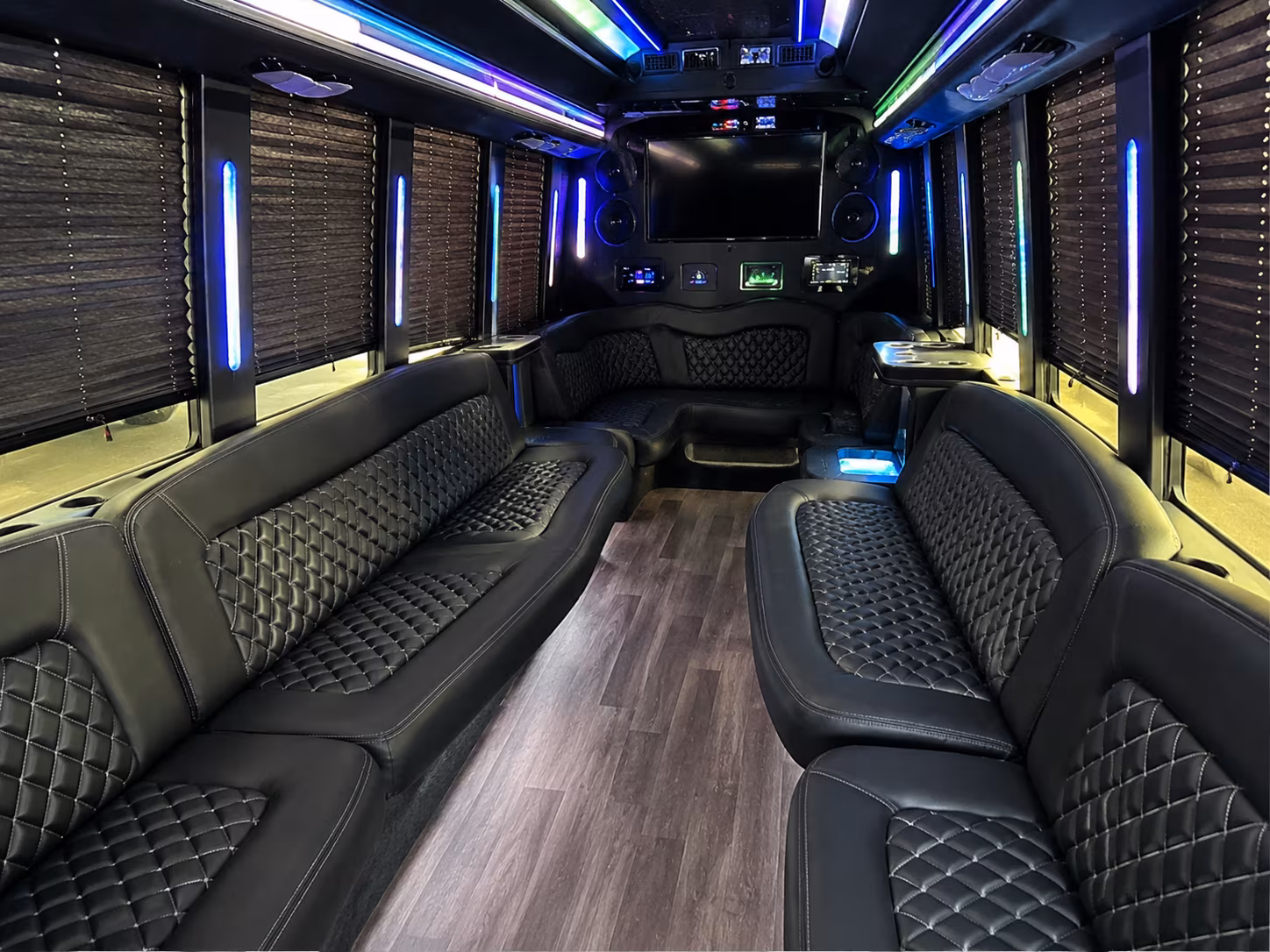 lenexa concert party bus rental