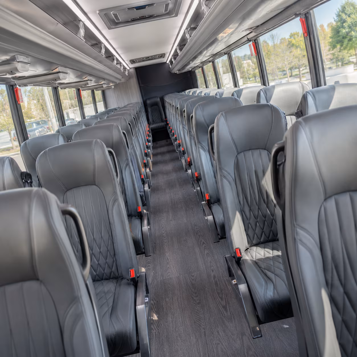 lenexa wine tour brewery transportation onboard seating