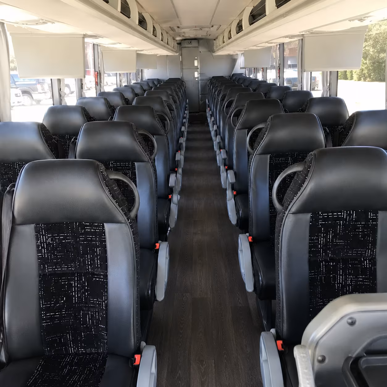 olathe charter bus rental inside