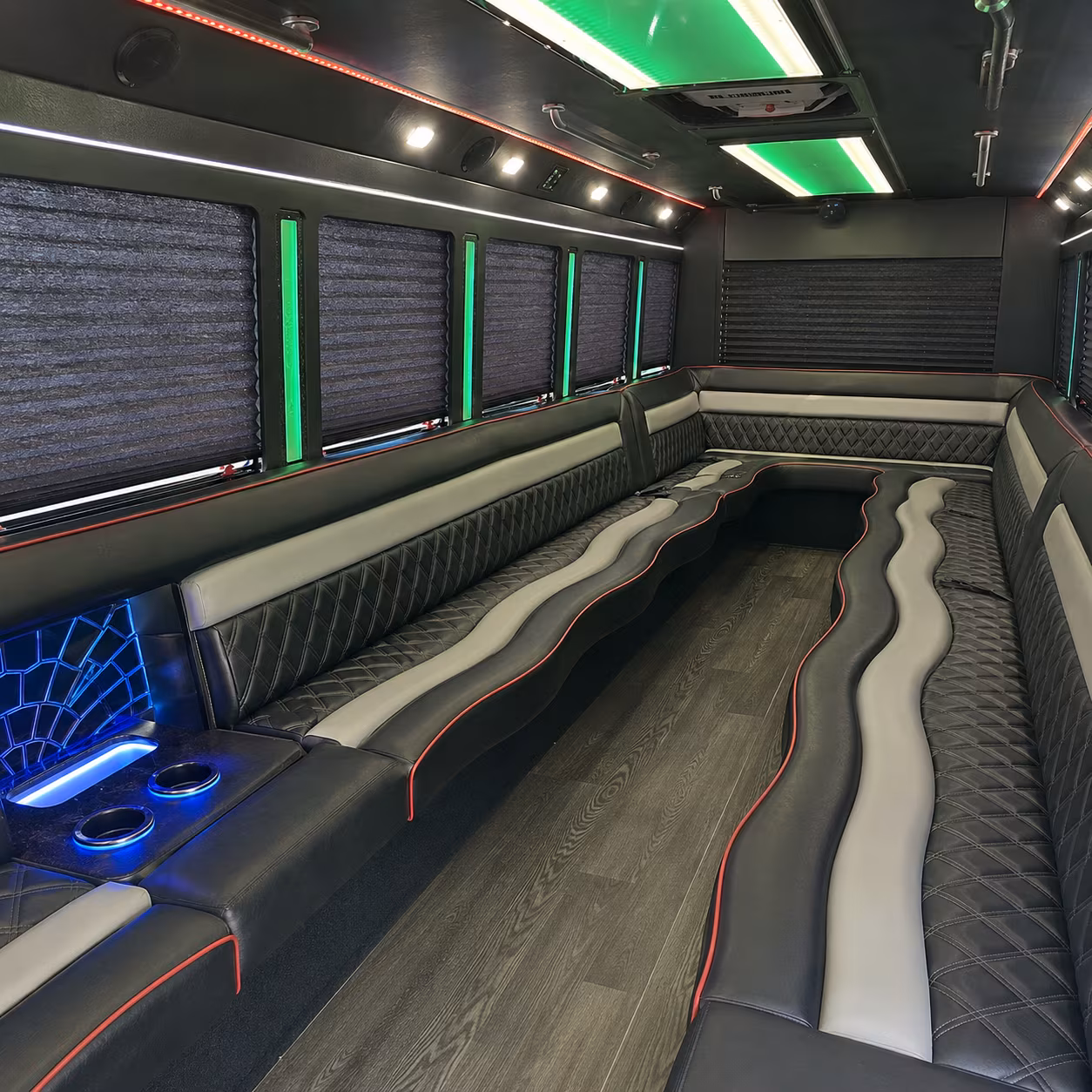 starlight theatre groups ride better on a party bus