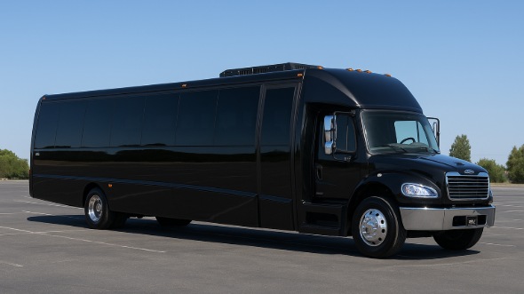 Exterior of Charter Bus Company Lenexa's 18 Passenger Minibus in Lenexa