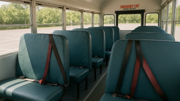 lenexa school bus rental inside